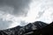 Ascending wildspitze in otztal alps in austria from vent in summer
