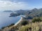 Ascent from Blue lagoon of Oludeniz. Lycian way. Turkey