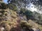 Ascent from Blue lagoon of Oludeniz. Lycian way. Turkey