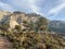 Ascent from Blue lagoon of Oludeniz. Lycian way. Turkey