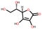 Ascorbic acid structural formula