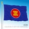 ASEAN Association of South-East Asian Nations flag