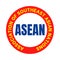 ASEAN, association of southeast asian nations symbol icon