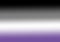 Asexual Flag. Symbol or emblem of asexual people, man and woman, horizontal projection background.