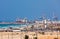 Ashdod seaport view.