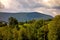 Ashe County mountains North Carolina Seen From the Blue Ridge