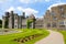 Ashford castle main structure and garden