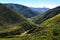 Ashley Gorge flowing through Lees Valley in New Zealand