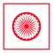 Ashoka wheel icon