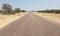 Ashpalt road in Botswana