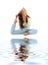 Ashtanga yoga on white sand #2