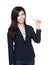 Asia businesswoman thumb up gesture