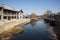 Asia China, Beijing, jade river ruins park,early spring landscape