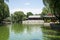 Asia China, Beijing, Longtan Lake Park,Architectural landscape