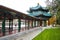 Asia China, Beijing, Zhongshan Park, antique buildings,Pavilion, Gallery