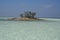 Asia. Maldive, birth of the little atoll