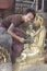 ASIA MYANMAR MANDALAY MARBLE BUDDHA FACTORY