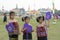 ASIA THAILAND BANGKOK SANAM LUANG KITE FLYING