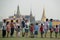 ASIA THAILAND BANGKOK SANAM LUANG KITE FLYING