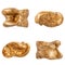 Asian bone with golden color covers, Kazakh national game