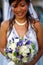 Asian Bride with flower