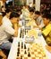 Asian children, chess compete, intelligence sport