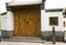 Asian China antique building large wooden doors, g