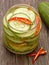 Asian cucumber pickle