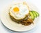 Asian Cuisine - Fried Rice with fried egg