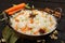 Asian cuisine -vegetarian fried rice