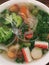 Asian cuisine - Vietnamese combination seafood soup