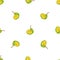 Asian durian pattern seamless vector