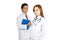 Asian Female Hispanic Male Doctors Team Smiling H