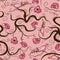 Asian floral seamless pattern