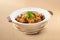 Asian food Claypot Curry Pork