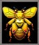 Asian Giant Hornet Animal Style Print Design Logo. Generative AI.