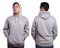 Asian male model wear plain grey long sleeved sweater sweatshirt