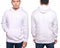 Asian male model wear plain white long sleeved sweater sweatshirt mockup