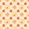 Asian money bright symmetry seamless pattern