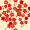 Asian pattern. Japanese, Chinese. Cherry blossom. Ornament. with oriental motifs. Vector