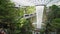 Asian people or tourist traveler at indoor waterfall, Jewel Changi International Airport