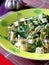 Asian salad with tofu and germinate soya-beans