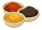 Asian spices and seasoning, food and meal powder