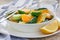 Asian style healthy spinach, avocado and orange salad with ginger-vinegar dressing