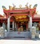 Asian temple entrance