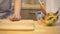 Asian woman prepare salad food in the kitchen. Beautiful happy asian couple are cooking in the kitchen.