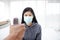 Asian women are sick High fever similar to the coronavirus.