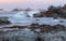 Asilomar State Park beach, near Monterey, California, USA