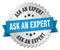 Ask an expert badge