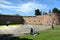 Asketball courts inside Belgrade Fortress, Belgrade, Serbia